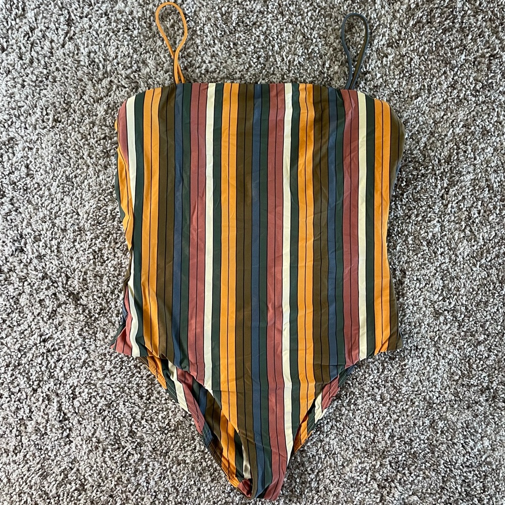Multi color bathing suit